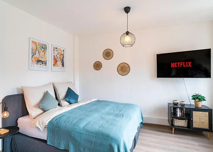 Appartement Deluxe Studio, Ps4, Parken, Netflix, Klinikum Bendorf